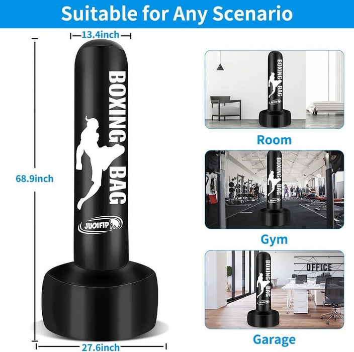 Standing Punching Bag for Adults 69'' Heavy Bag