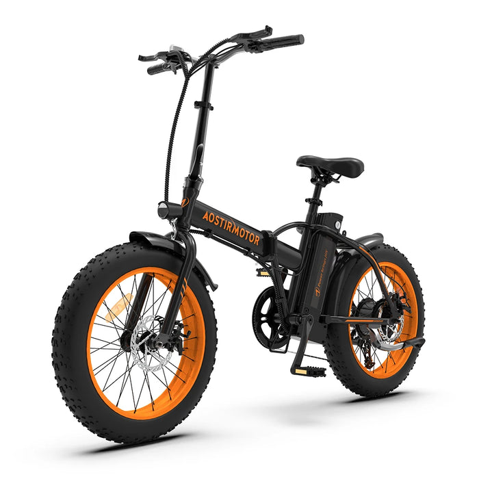 A20 Folding Ebike 500W Electric Mountain Bike 20Inch