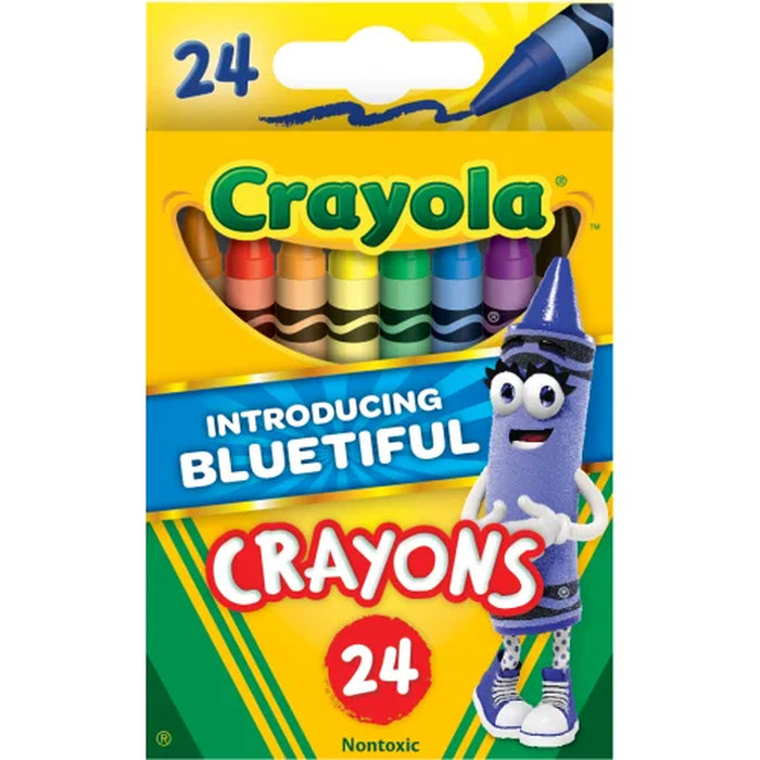 Classic Crayons 24 Count (Pack of 3)