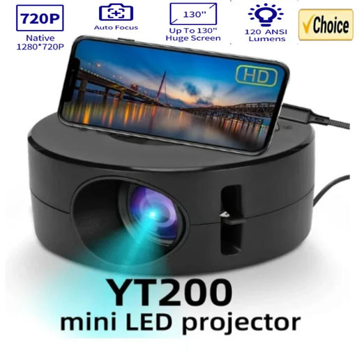 YT200 Smart Projector Auto Focus Android Led