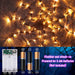 Halloween Decorations Orange Lights Spider Web 24In 60LED