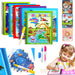 1Pcs Magical Book Water Drawing Montessori Early Education Toys