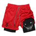 Men's Fitness Training Skinny Shorts Sportwear