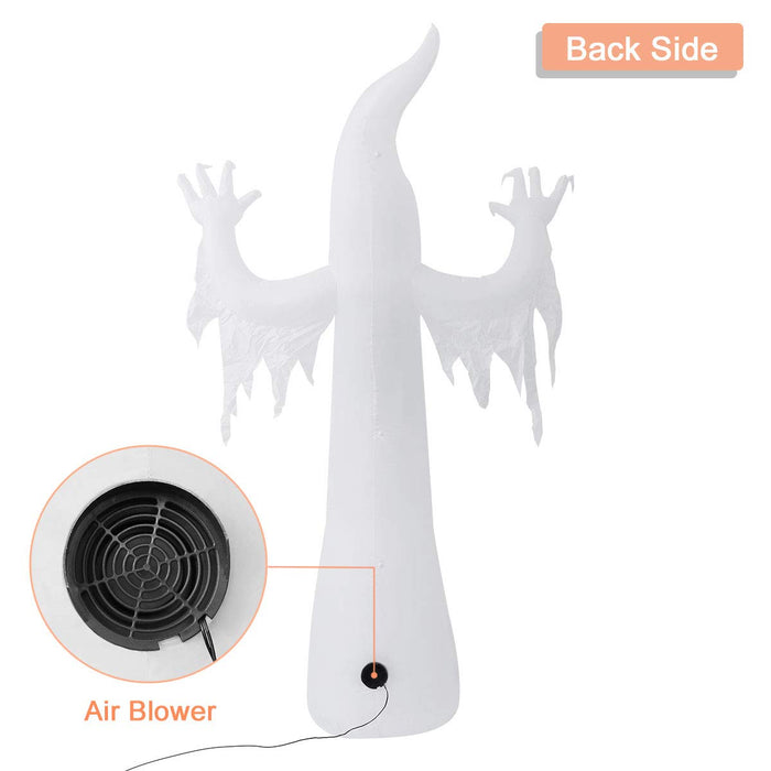 Tall Halloween Inflatable Scary Spooky Ghost 