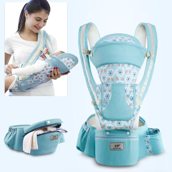 Ergonomic Baby Carrier Infant Baby Hip seat Carrier 3 in 1