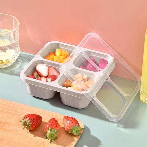 4 Compartments Bento Snack Box