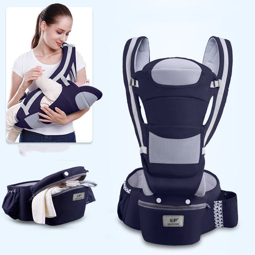 Ergonomic Baby Carrier Infant Baby Hip seat Carrier 3 in 1