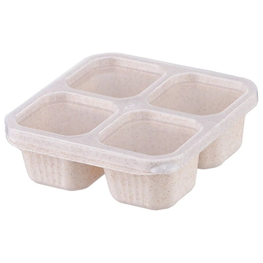 4 Compartments Bento Snack Box