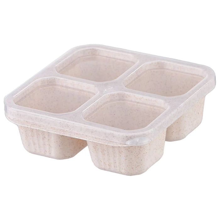 4 Compartments Bento Snack Box