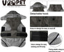 Warm Dog Jacket, Snow proof, Windproof, Waterproof, 