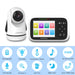 Baby Monitor with Camera and Audio, 3.2" IPS Color Display, Full Remote