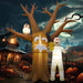 Halloween Inflatable 12 FT Inflatable Halloween Tree with Mummy