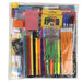 60 Piece, K-12 School Supplies Kit for Kids 