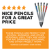 Xtra-Smooth Mechanical Pencils with Erasers, 40-Count Pack