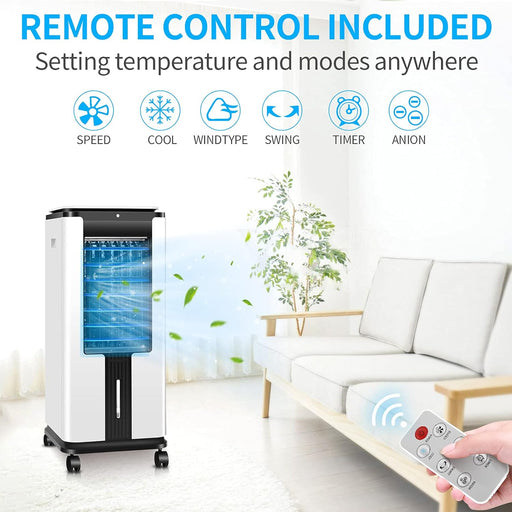 Portable Air Conditioner, Electric Air Cooler with 3 Wind Speeds