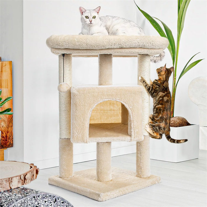 29" Cat Tree Tower for Indoor Cats