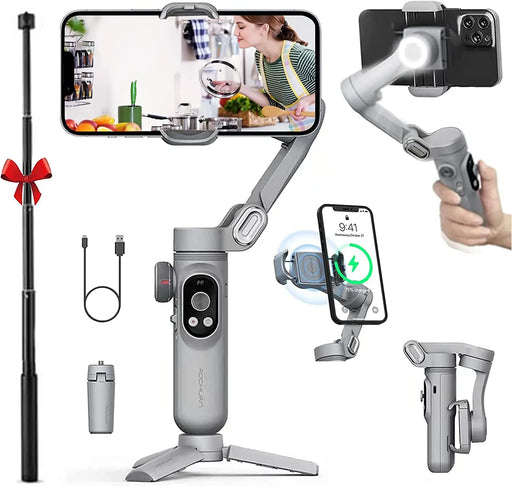 3-Axis Handheld Gimbal Stabilizer Smart X Pro Professional for Smartphone Wireless