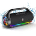 Waterproof Bluetooth Speaker, Portable Speaker with RGB Light Show