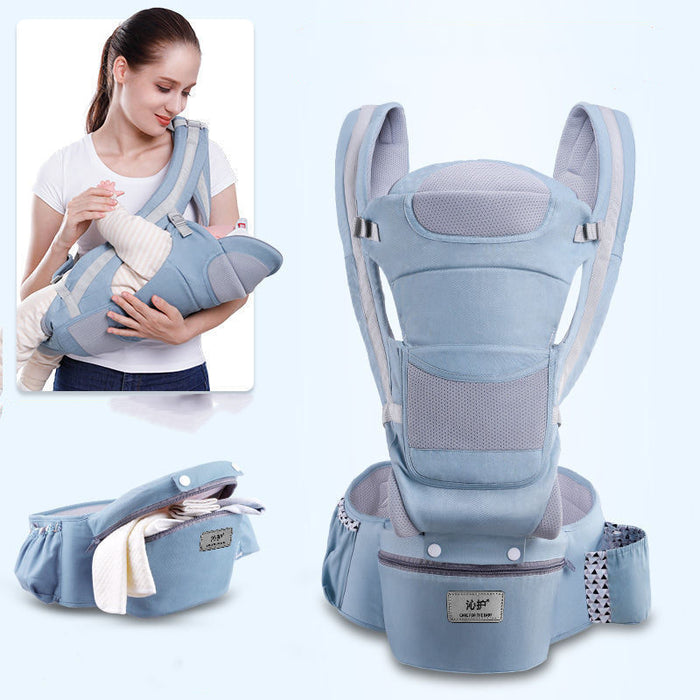 Ergonomic Baby Carrier Infant Baby Hip seat Carrier 3 in 1