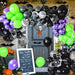 Halloween Balloon Arch Kit with Black Purple Halloween Balloons