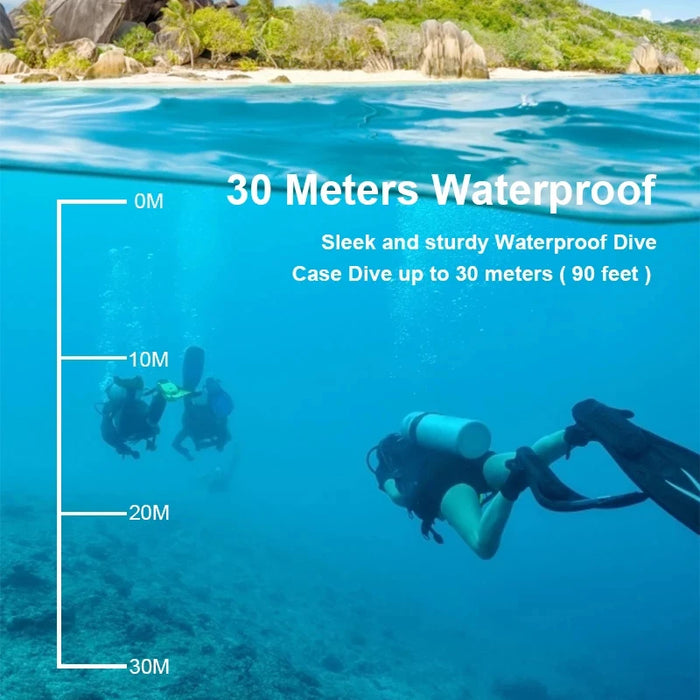 Ultra HD 4K Action Camera 1080P/30FPS Wi-Fi 2.0-Inch 170D Underwater Waterproof Helmet Video Recording 