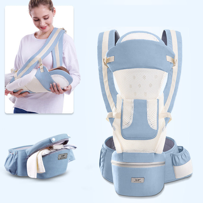 Ergonomic Baby Carrier Infant Baby Hip seat Carrier 3 in 1