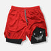 Men's Fitness Training Skinny Shorts Sportwear