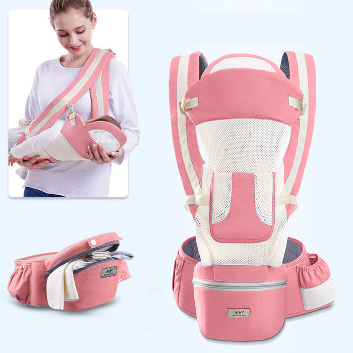 Ergonomic Baby Carrier Infant Baby Hip seat Carrier 3 in 1