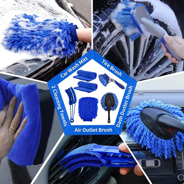 27Pcs Car Detailing Kit Interior Cleaner