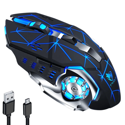 Wireless Gaming Mouse with Buttons on the Side 