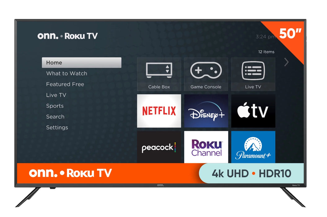 50” Class 4K UHD (2160P) LED Roku Smart Television 