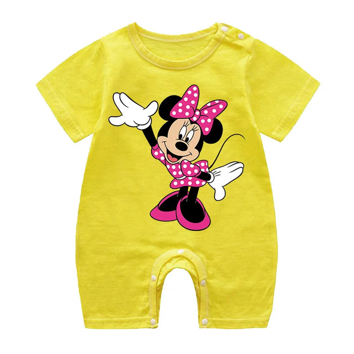 Newborn Baby Rompers Cartoon