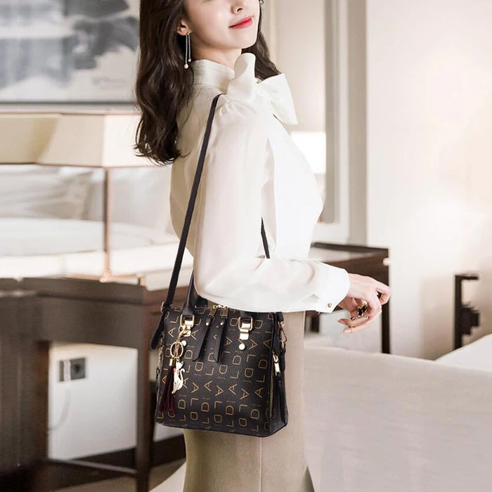 Women PU Leather Bag Large Capacity Shoulder Bags