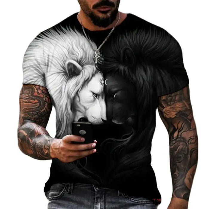 3D T Shirt Men's Oversized Shirt