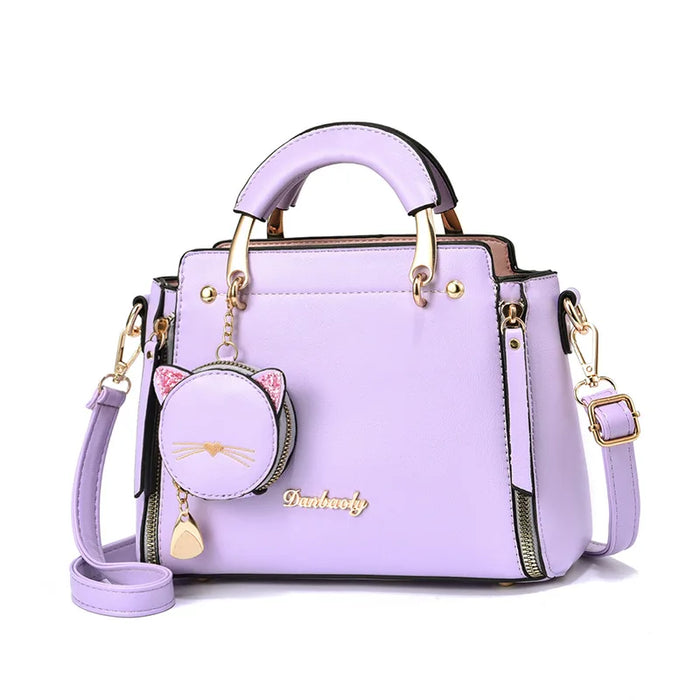 Women's Cat Ornament New Trendy Fashion Women's Handbag