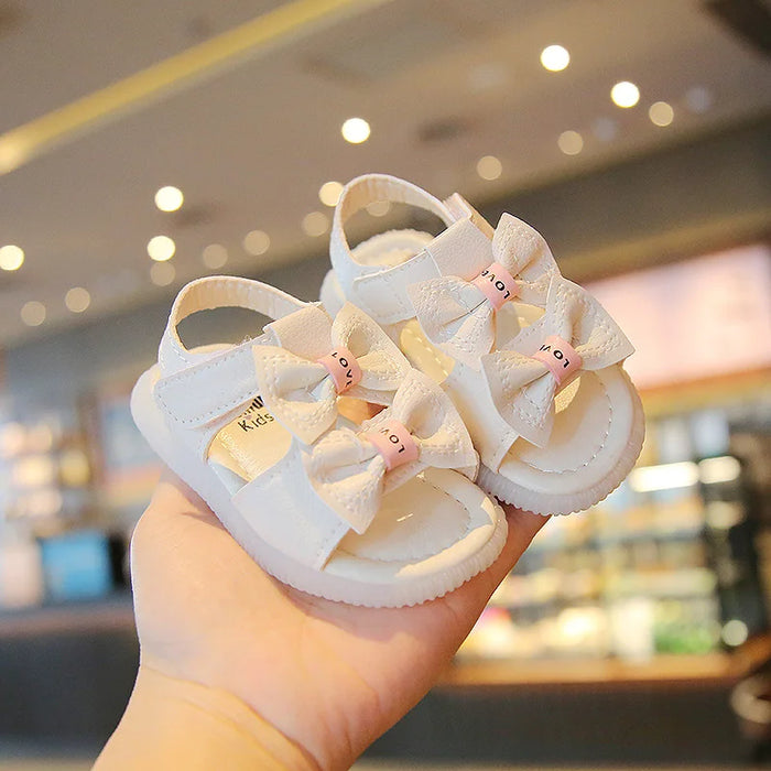 Baby Sandals Bowtie Girls Toddler Shoes