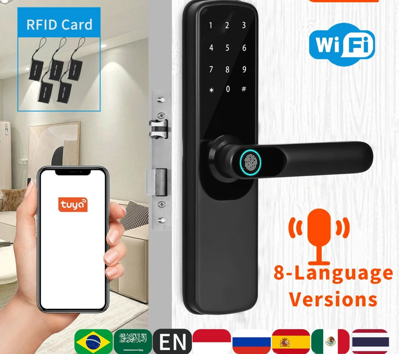 Wi-Fi Digital Smart door lock