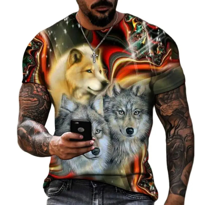 3D T Shirt Men's Oversized Shirt