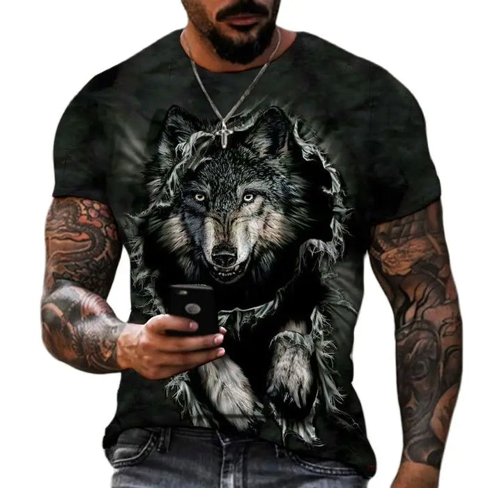 3D T Shirt Men's Oversized Shirt