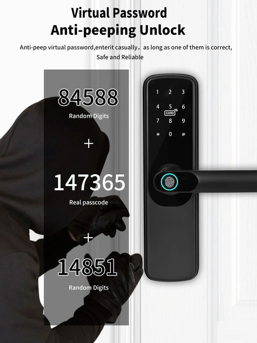 Wi-Fi Digital Smart door lock