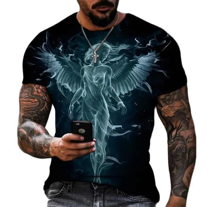 3D T Shirt Men's Oversized Shirt