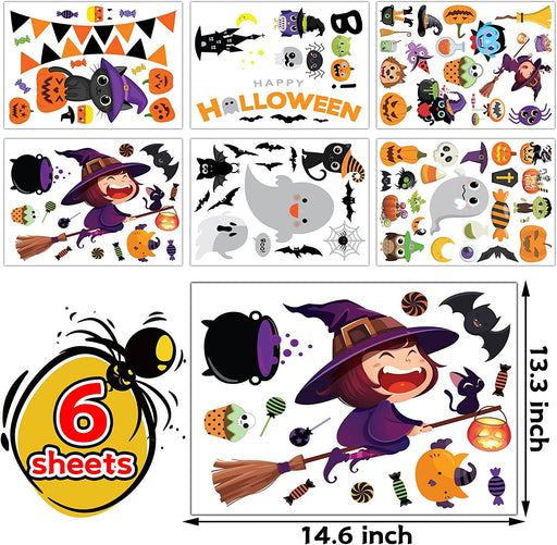 Halloween Window Clings Window Decorations Stickers Decals 