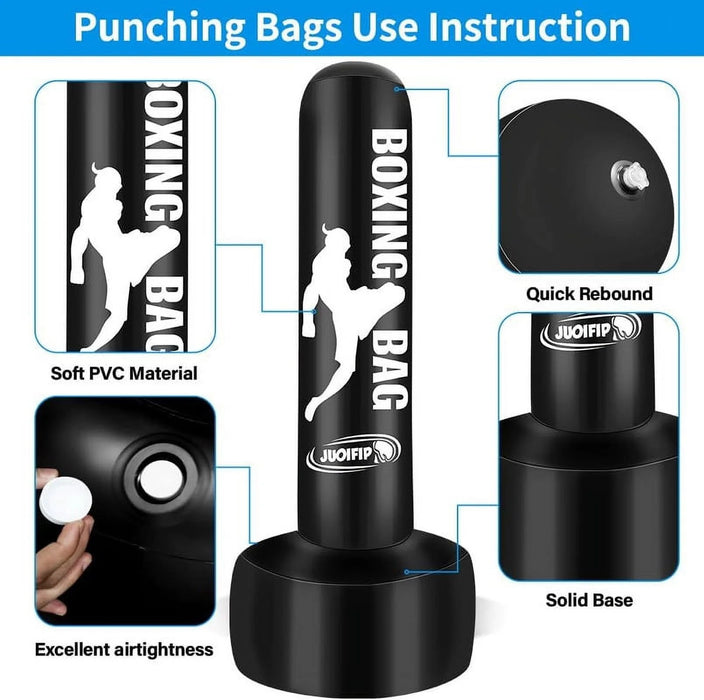 Standing Punching Bag for Adults 69'' Heavy Bag