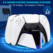 Fast Dual Charging Station for PS5 Dual Wireless Game Controller Handle Charging Dock Stand 