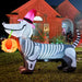 Halloween Inflatable 5.7 FT Dog Skeleton