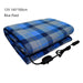 Car Heating Blanket 12V Cigarette Plug Travel Throw Blanket 