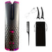 Automatic Ceramic Rotating Wireless Auto Curling Iron Wand, USB Rechargeable 