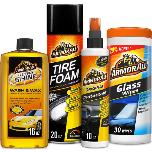 Complete Car Cleaning Car Care Kit (4 Pieces)