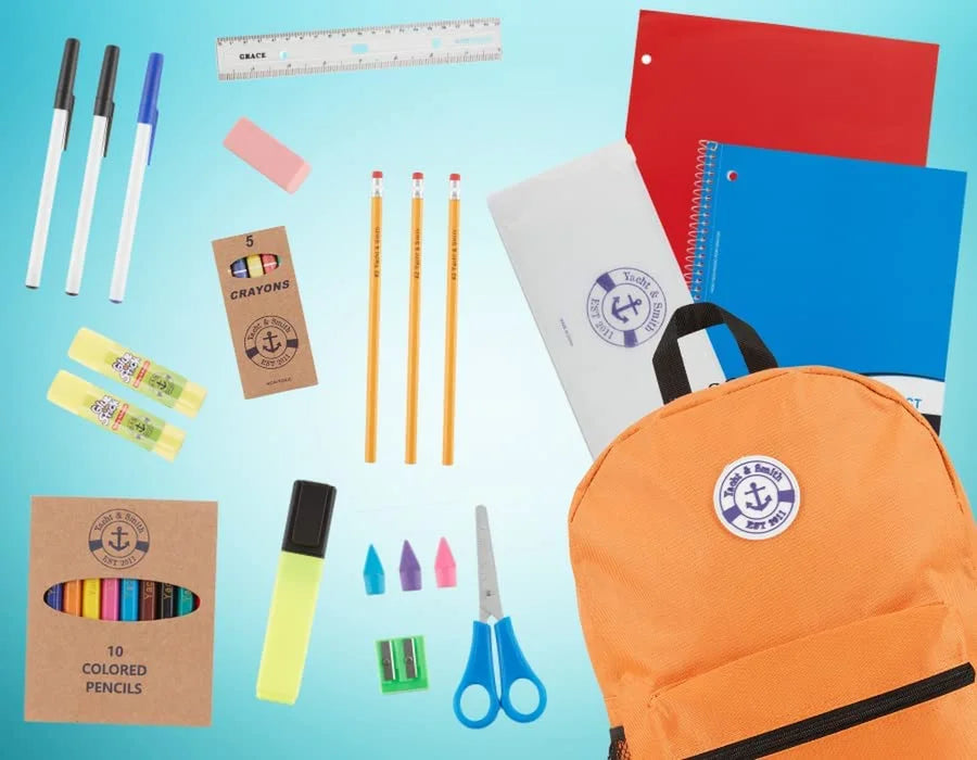 34 Piece School Supplies Kit for School Children