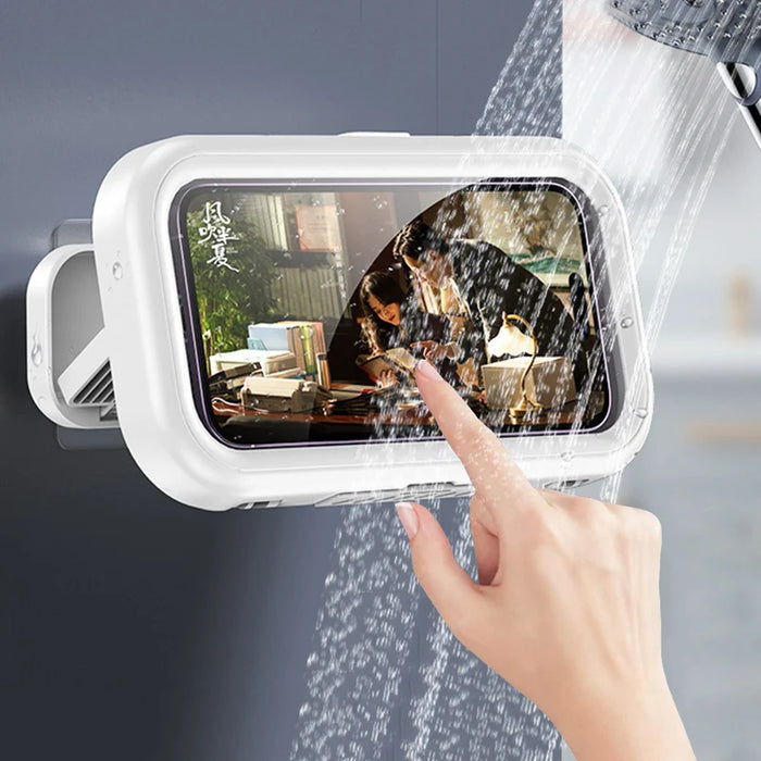 New Rotation Waterproof Bathroom Phone Wall Mount Holder 